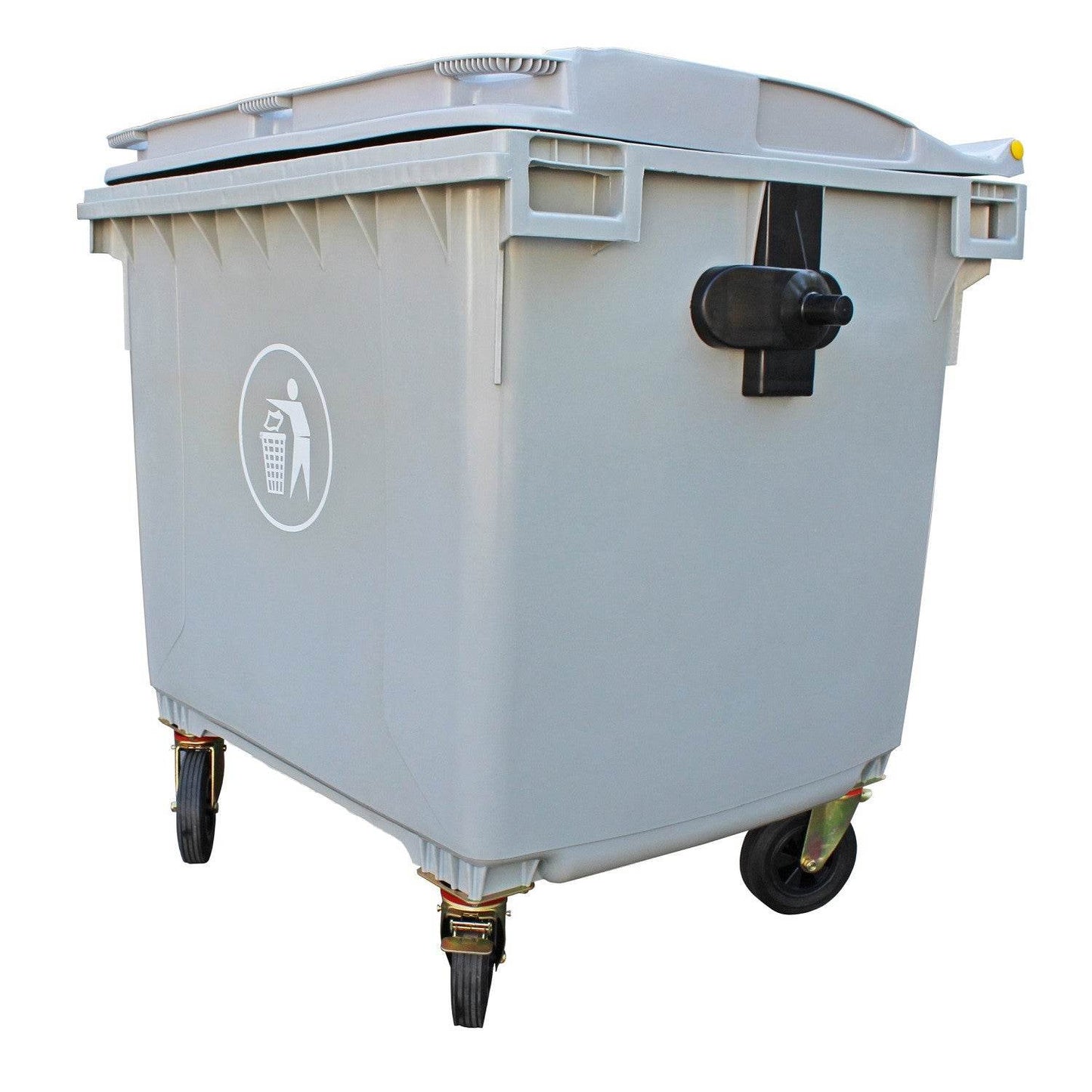 Contenedor de Basura 1100 Lts Gris - Play Plaza