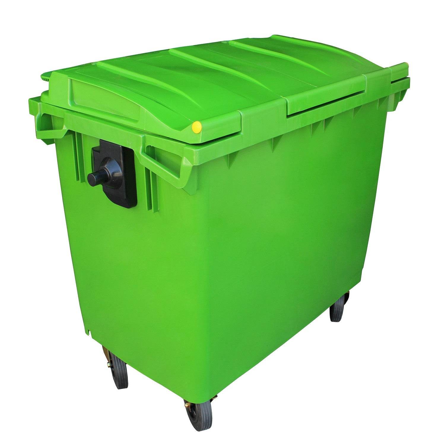 Contenedor de Basura 1100 Lts Verde - Play Plaza