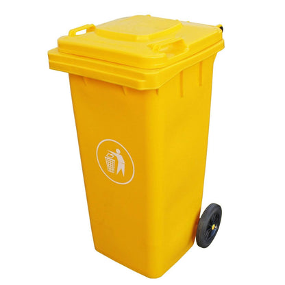 Contenedor de Basura 120 Lts Amarillo - Play Plaza