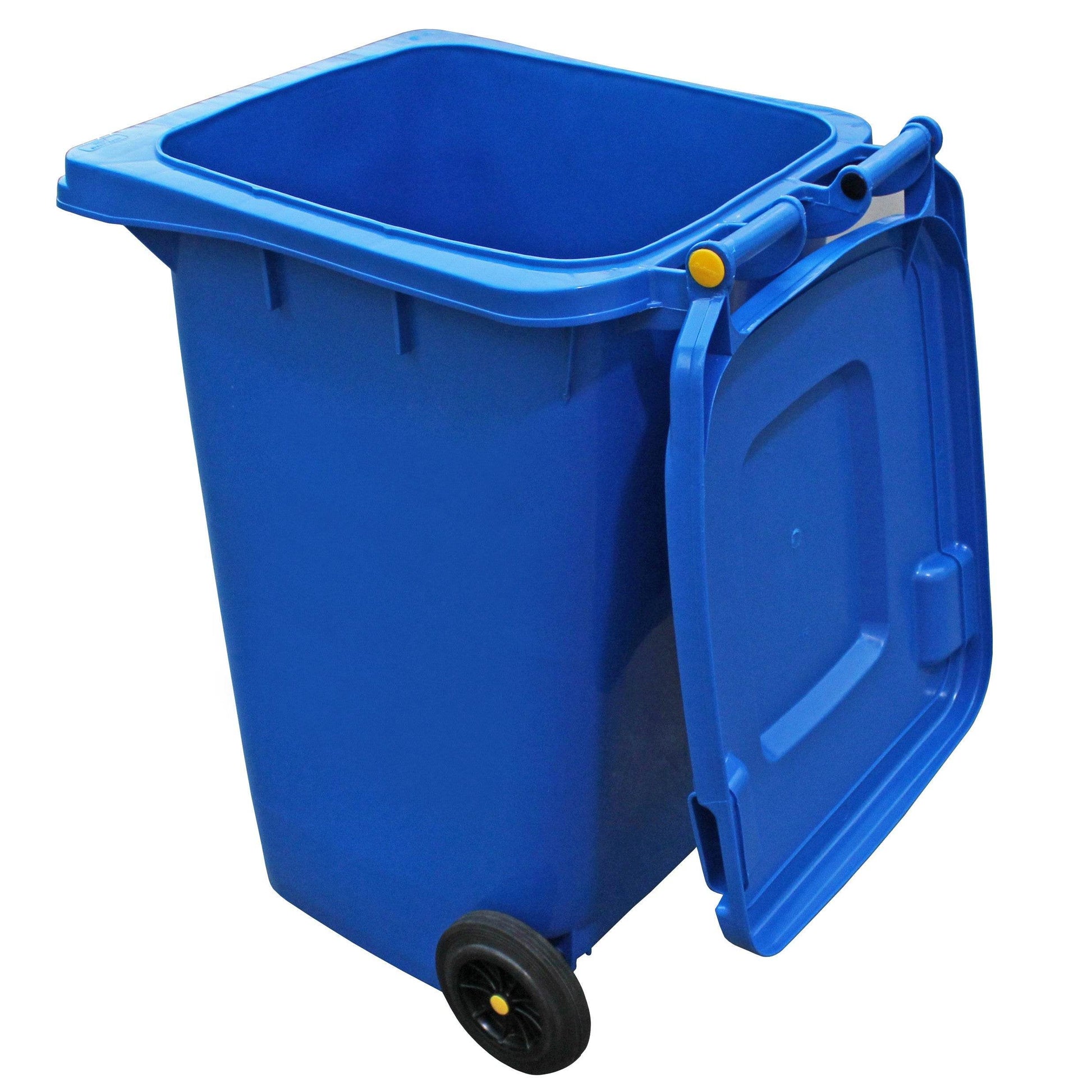Contenedor de Basura 240 Lts Azul - Play Plaza