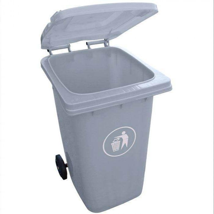 Contenedor de Basura 360 Lts Gris - Play Plaza