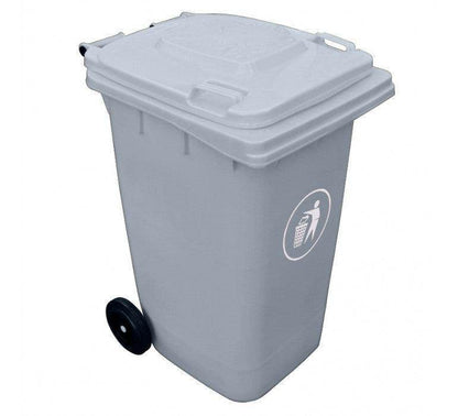 Contenedor de Basura 360 Lts Gris - Play Plaza