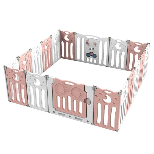 Corral Plegable L Rosa - Play Plaza