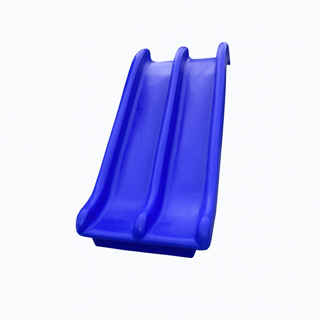 Tobogán Doble 120 cm alto 204 x 92 cm Play Plaza Play Plaza