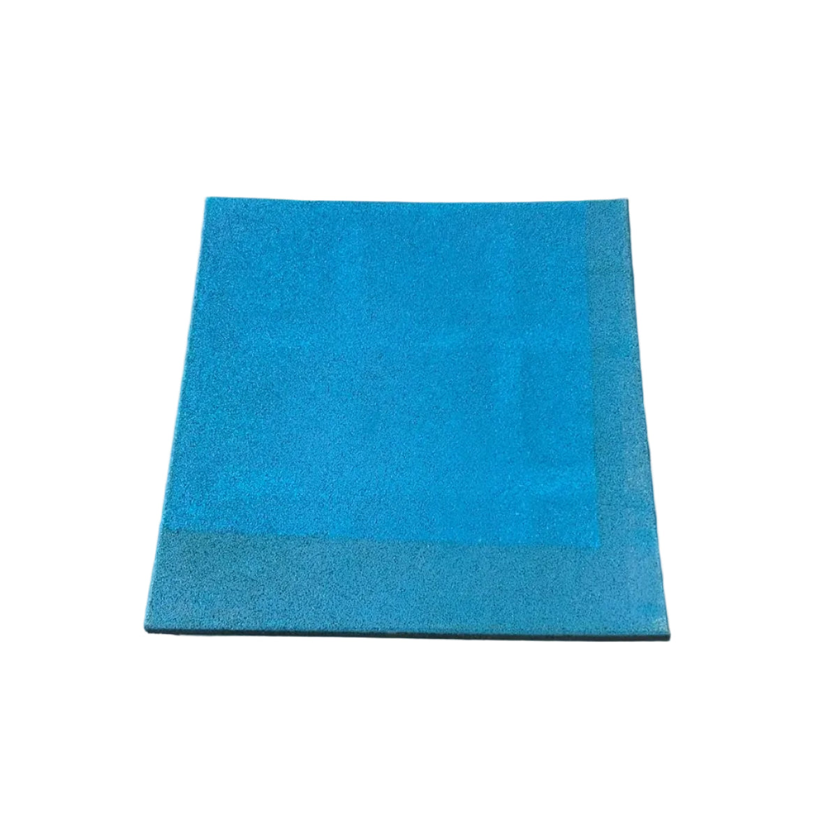 Palmeta EPDM 2.5cm Azul Claro desgastada Play Plaza Play Plaza