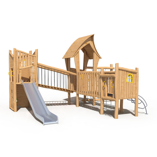 Juego Modular Madera 17-03 Play Plaza Play Plaza