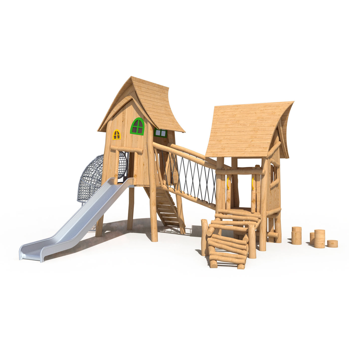 Juego Modular Madera 18-01 Play Plaza Play Plaza