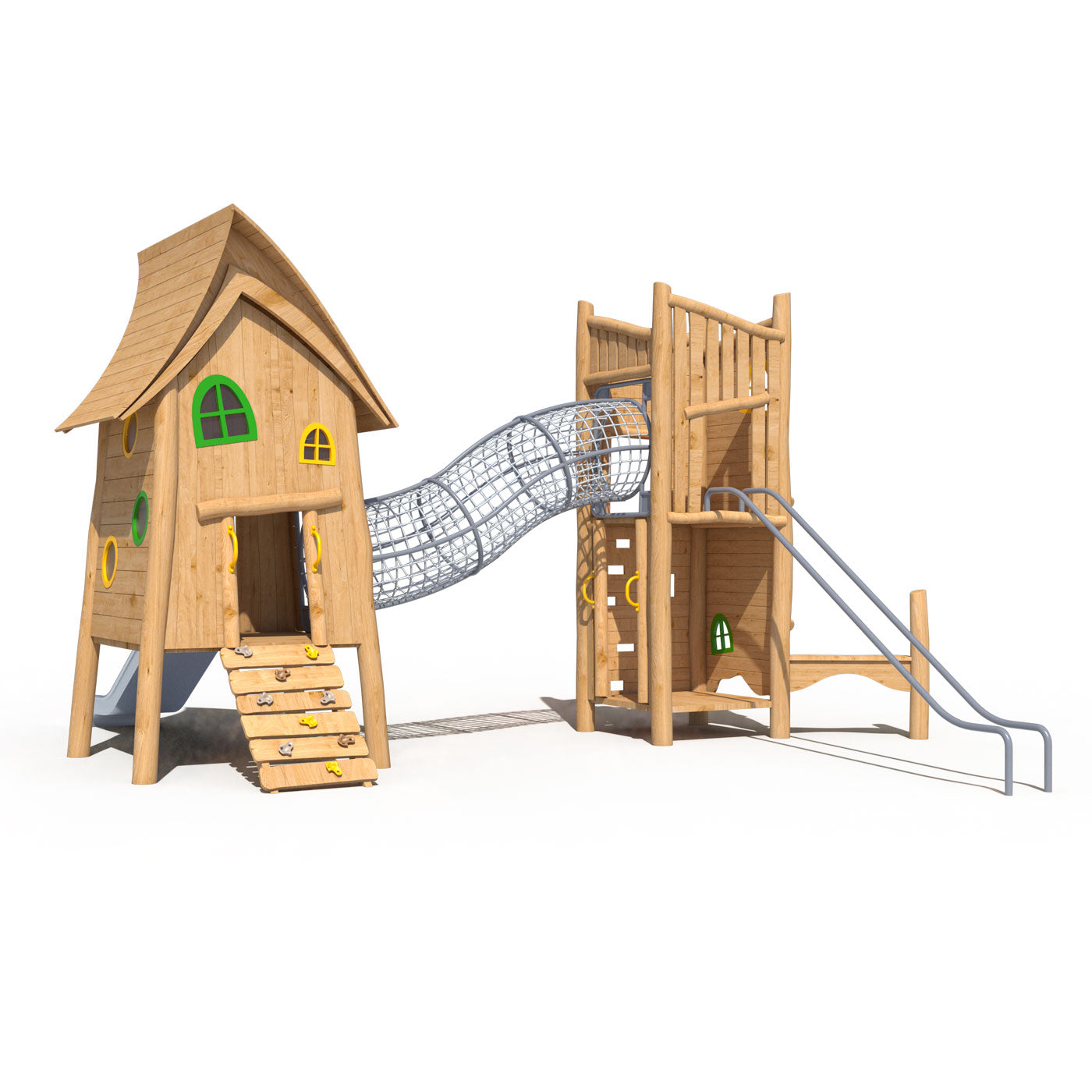 Juego Modular Madera 18-02 Play Plaza Play Plaza