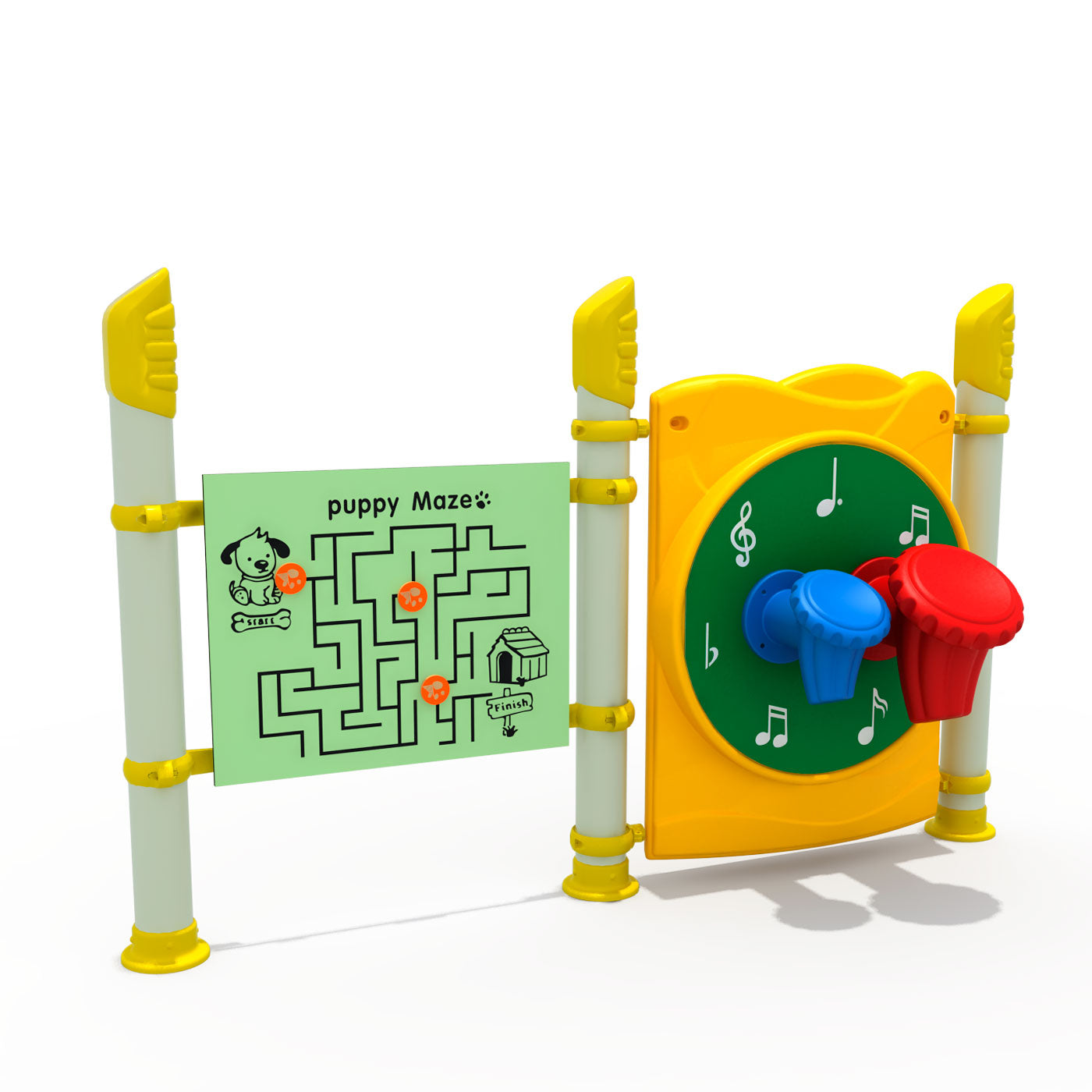 Panel Interactivo Doble 07 Play Plaza Play Plaza