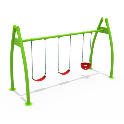 Columpio Triple Arco Play Plaza Play Plaza