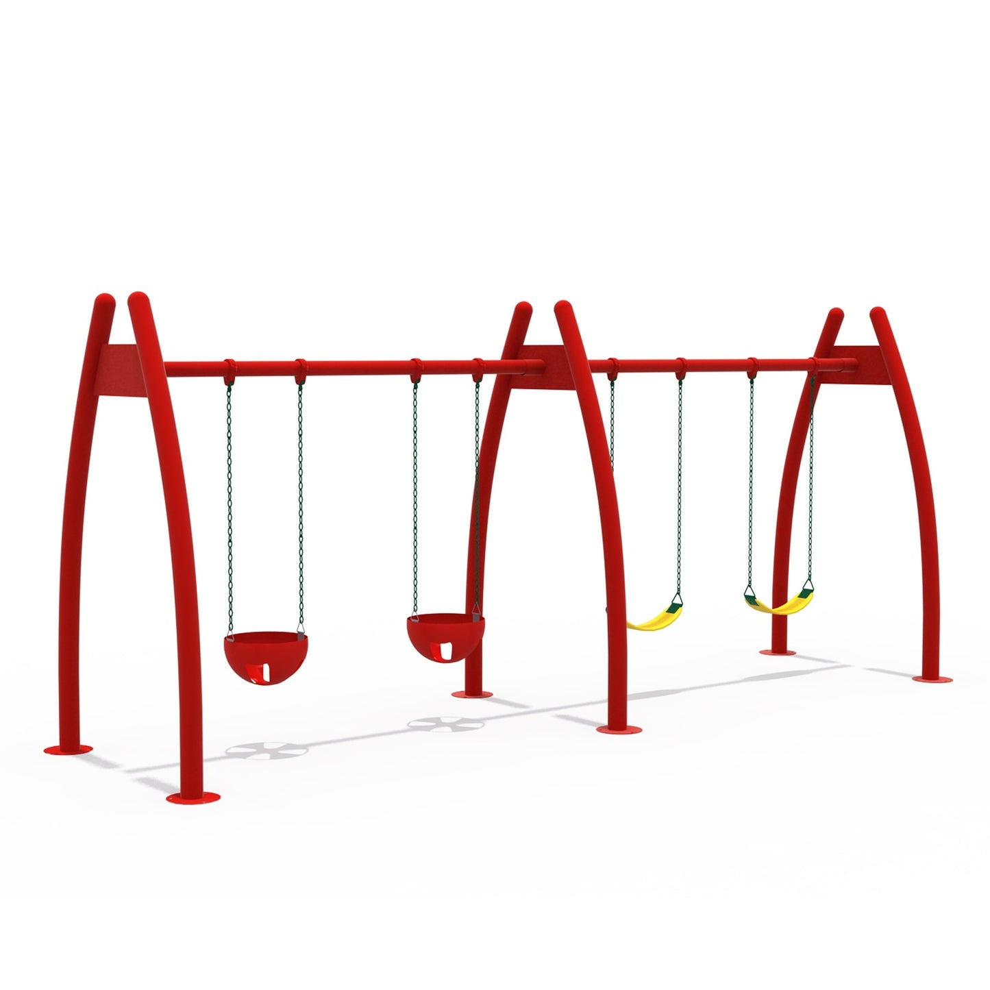Columpio Cuádruple Arco Play Plaza Play Plaza