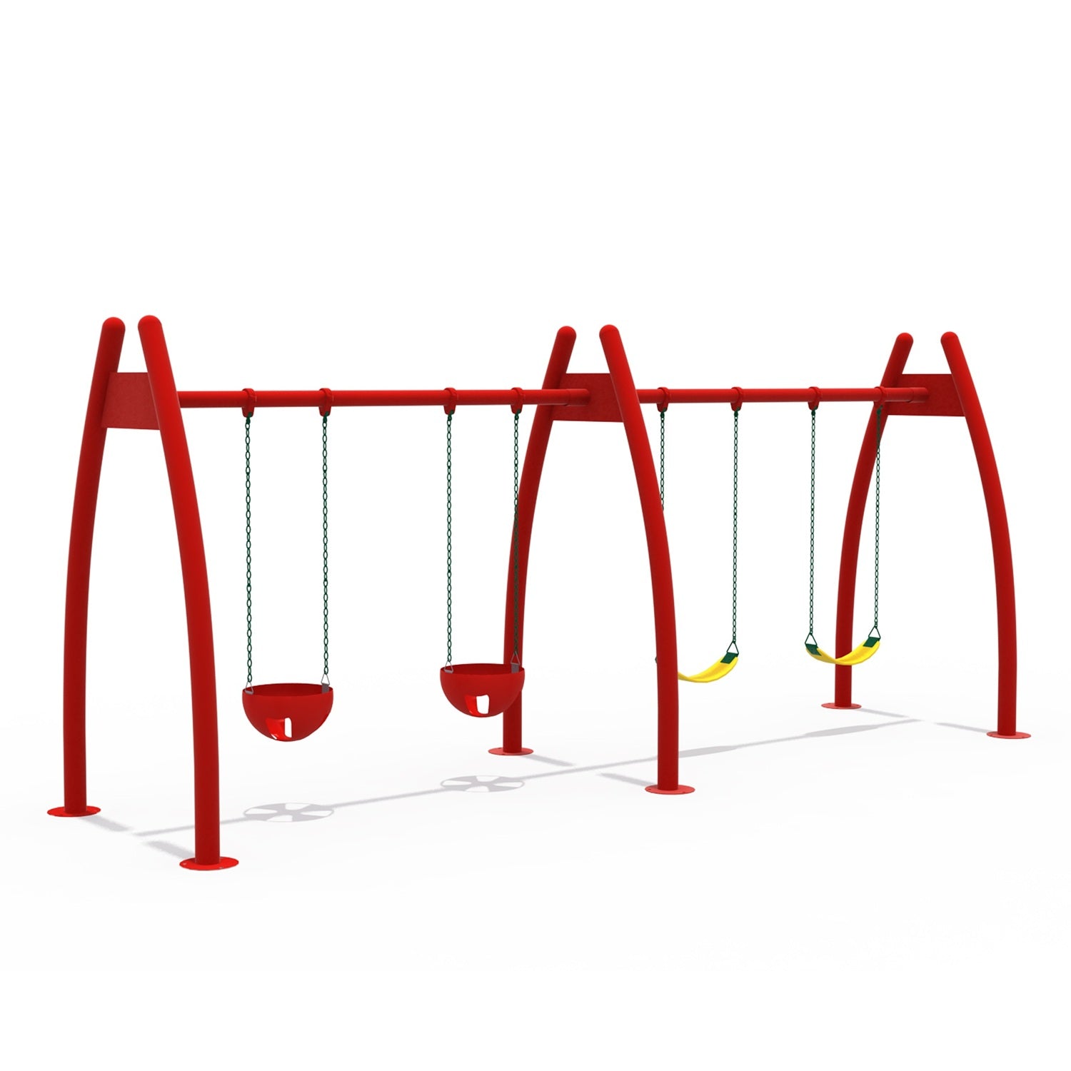 Columpio Cuádruple Arco Play Plaza Play Plaza