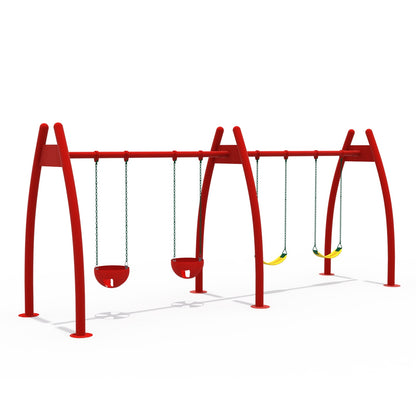 Columpio Cuádruple Arco Play Plaza Play Plaza