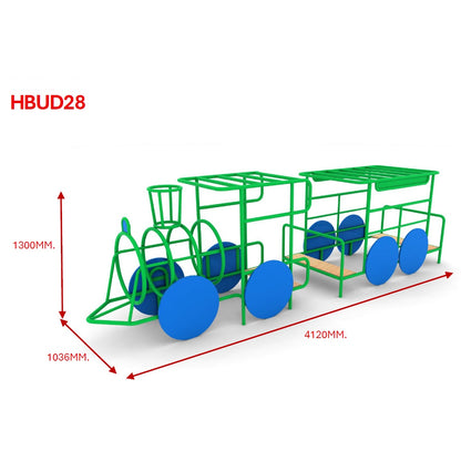 Trepador Tren Metálico Play Plaza Play Plaza