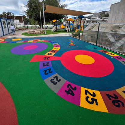 Pavimento de Caucho In Situ Play Plaza Play Plaza