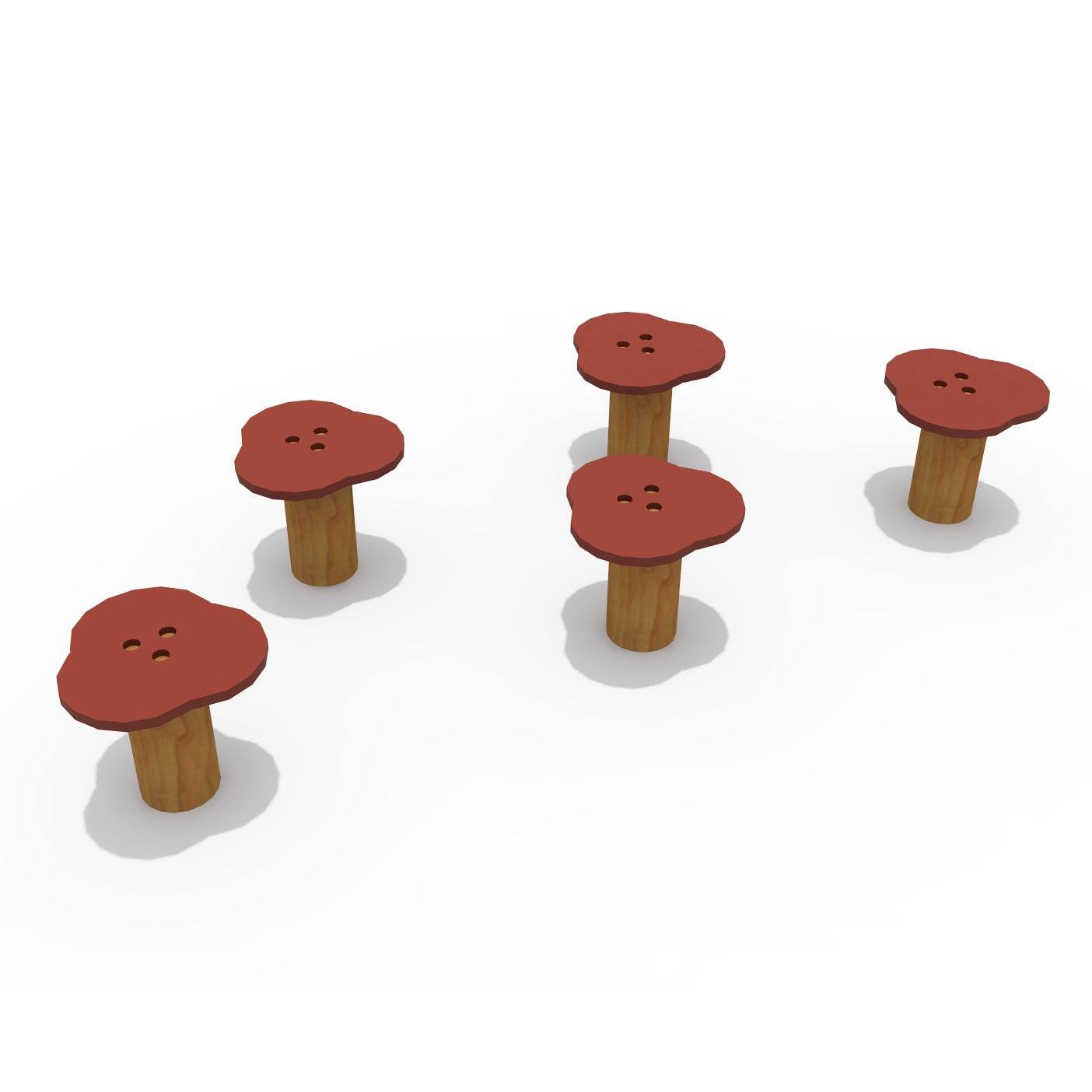 Juego Botones Madera - Play Plaza