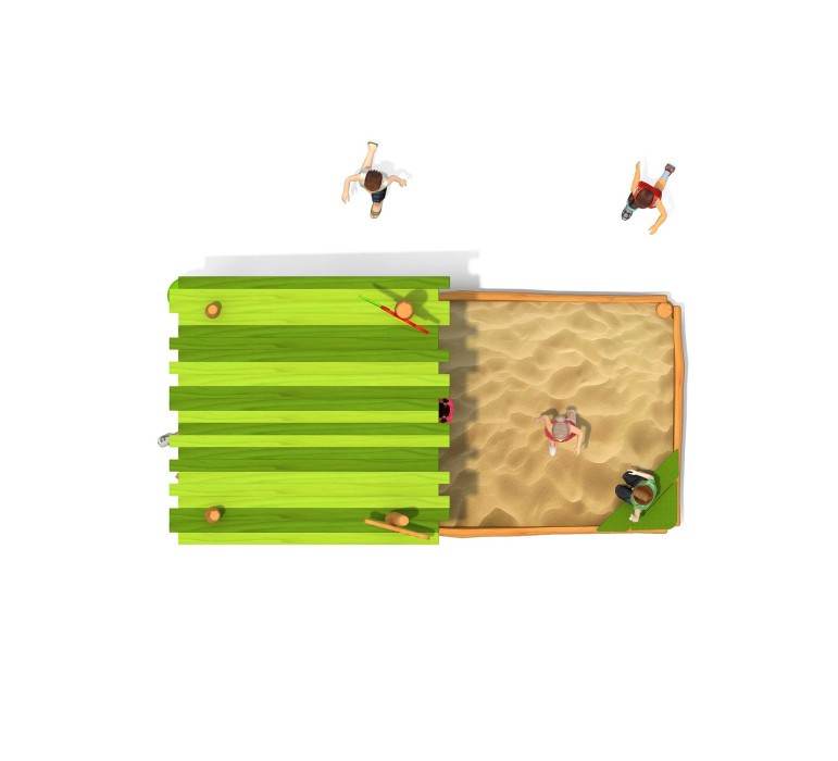 Juego Madera Arenero - Play Plaza