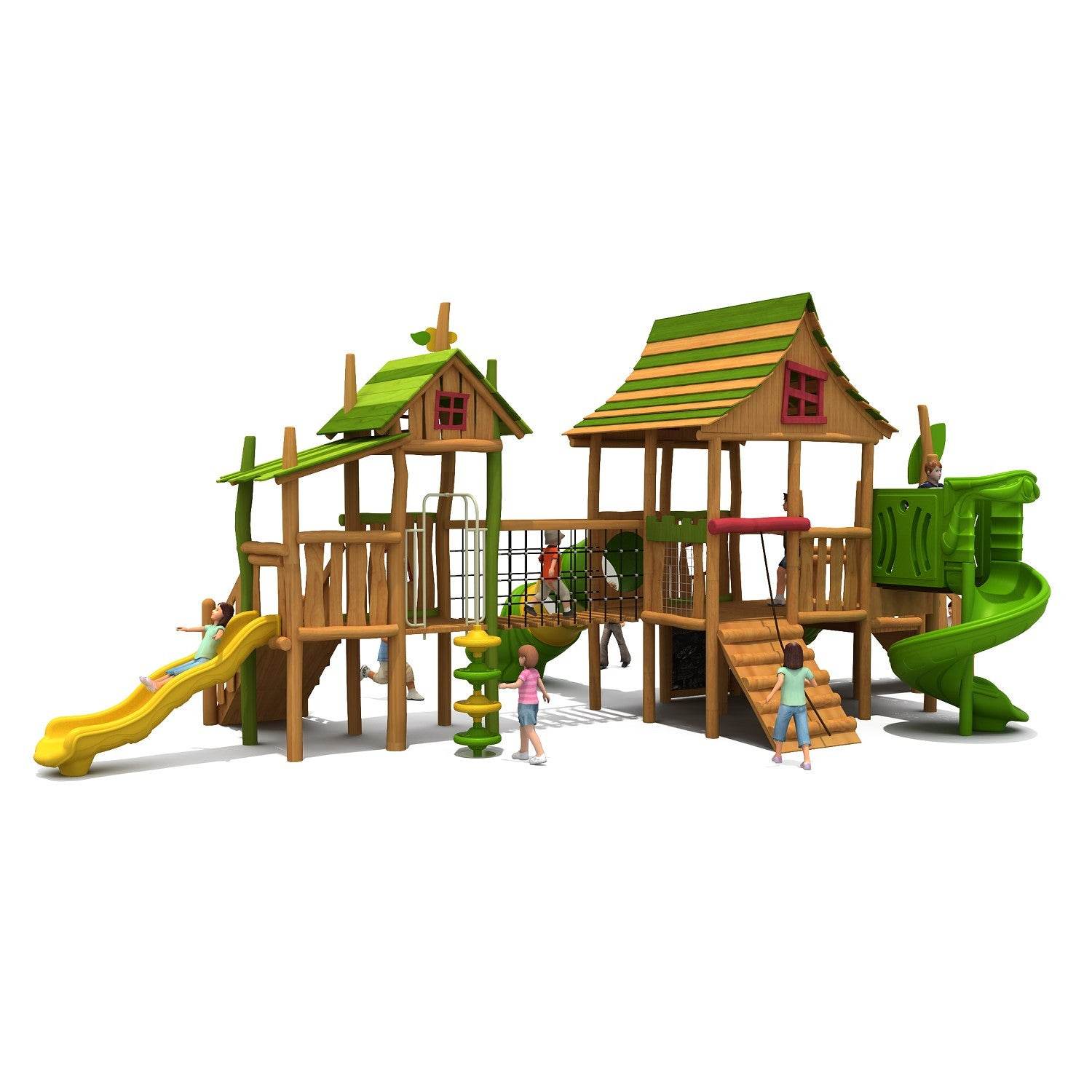 Juego Modular Madera 1501 - Play Plaza