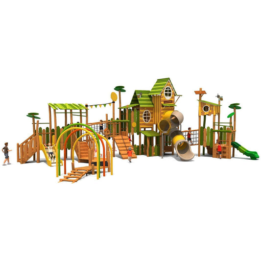 Juego Modular Madera 1541 - Play Plaza