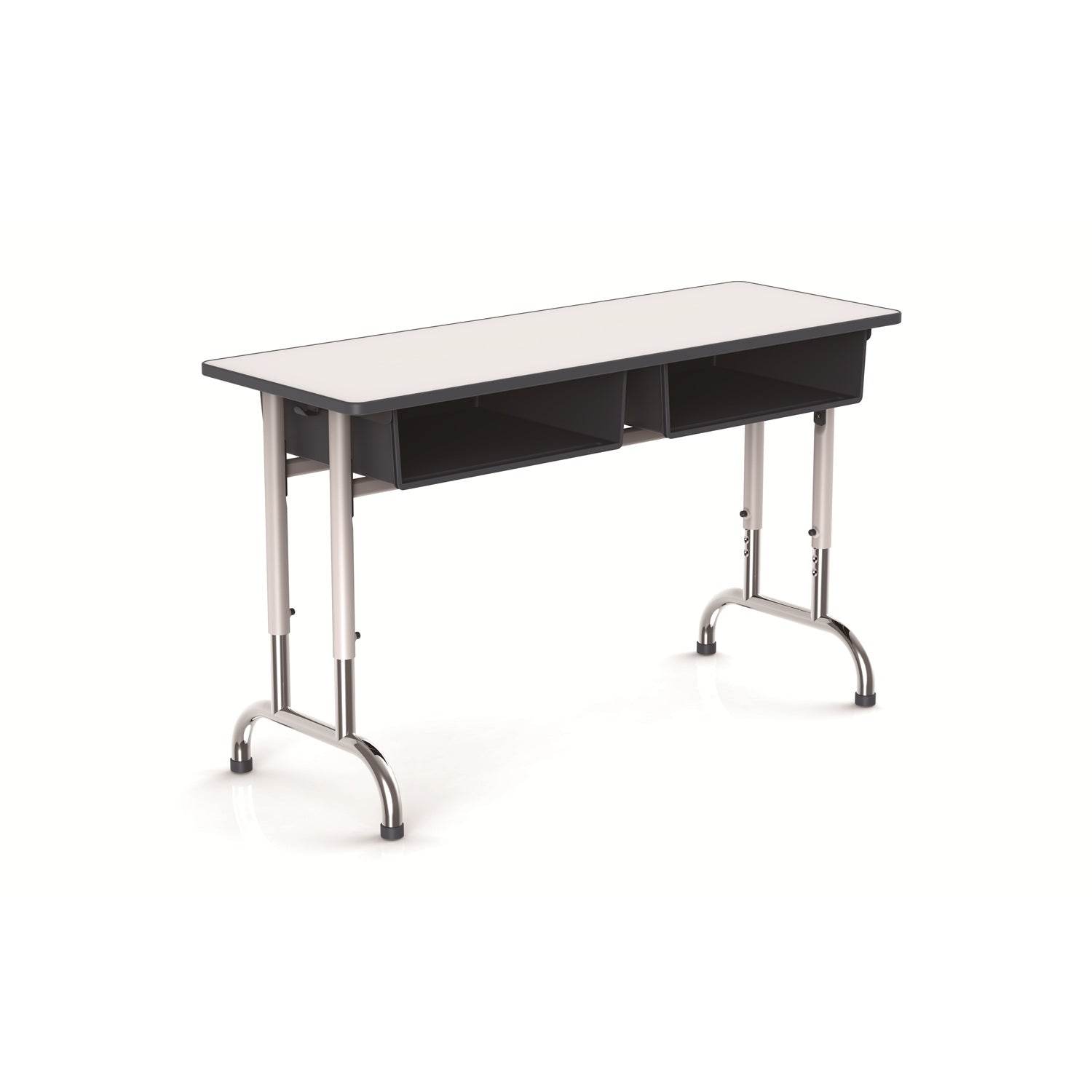 Mesa Bipersonal Doble Capa Melamina-Pupitres-YCY-081-Play Plaza