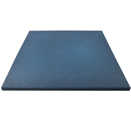 Palmeta Caucho 50x50x2,5cm Azul - Play Plaza