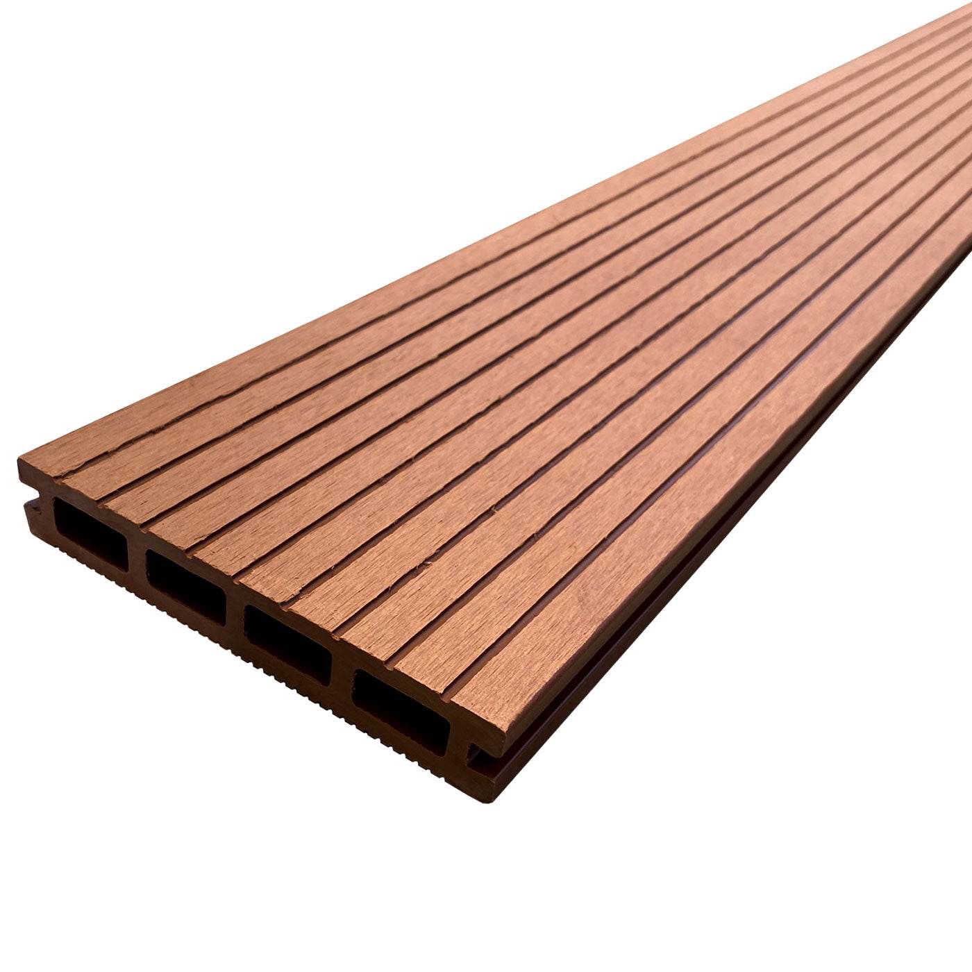 Piso Deck WPC Pro Café Claro - Play Plaza