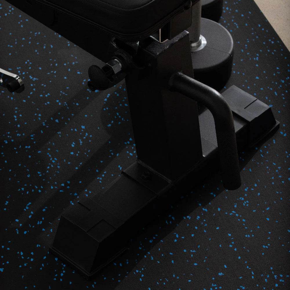 Piso Gimnasio Azul 1x10 Metros 8mm - Play Plaza