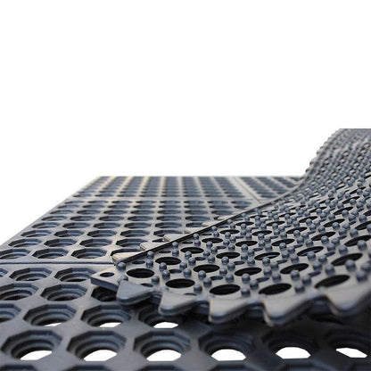 Piso Goma Interconectable Premium 12mmx92cmx92cm - Play Plaza