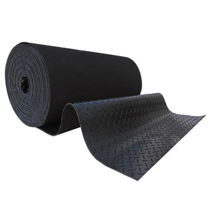 Piso de Goma Diamantado 3mm Rollo 1mx2m - Play Plaza