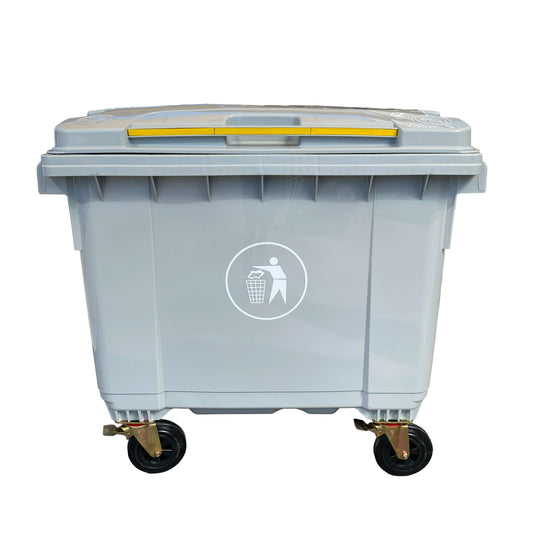 Contenedor de Basura 660 Lts Gris Play Plaza Play Plaza