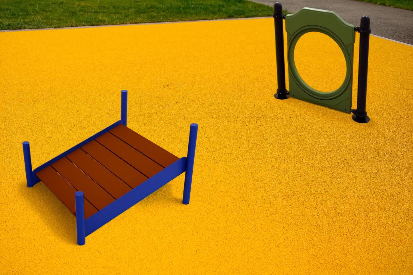 Saco Granulo 25K EPDM Amarillo Play Plaza Play Plaza
