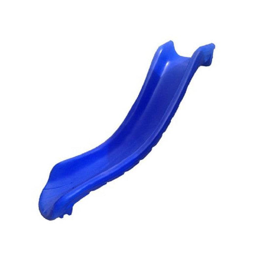 Tobogán Curvo Azul - Play Plaza