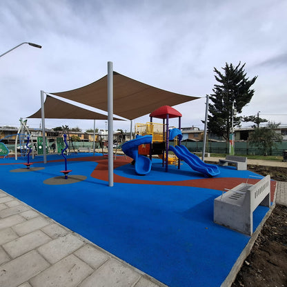 Pavimento de Caucho In Situ Play Plaza Play Plaza
