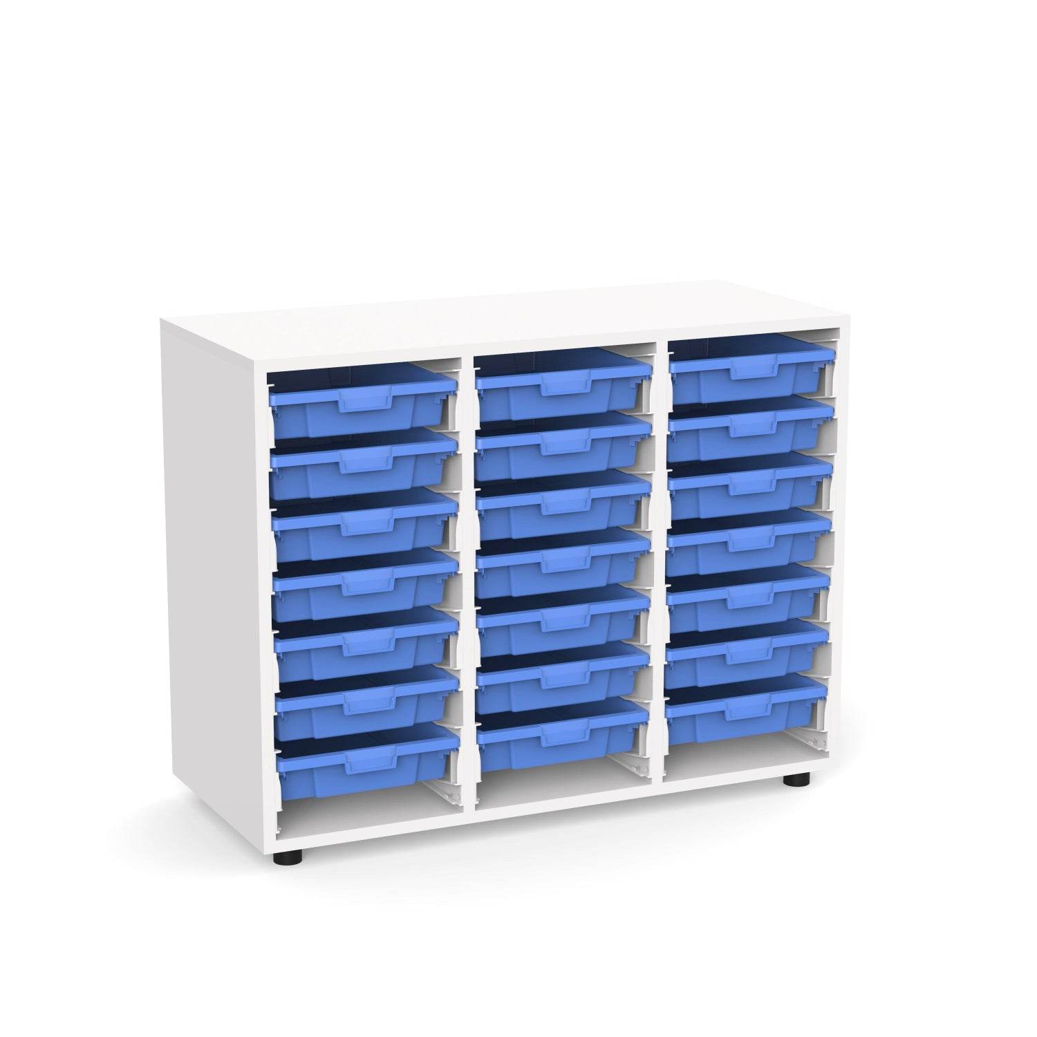 Organizador Escolar 21 cajones 82 Alto-Organizadores Escolares-YCW-21216X_AZUL-Play Plaza