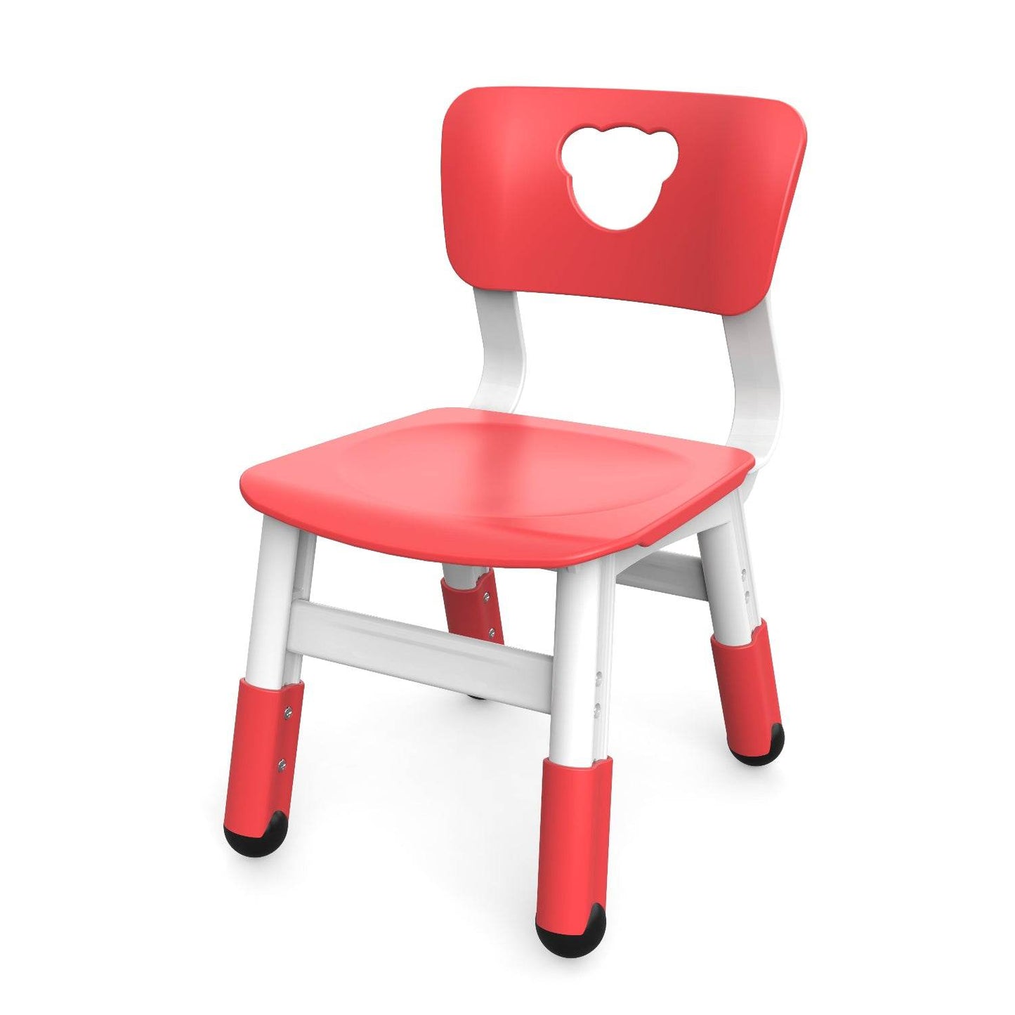 Silla Prebasica Apilable Regulable en Altura-Sillas PreBasica y Basica-YCX-036_ROJO-Play Plaza