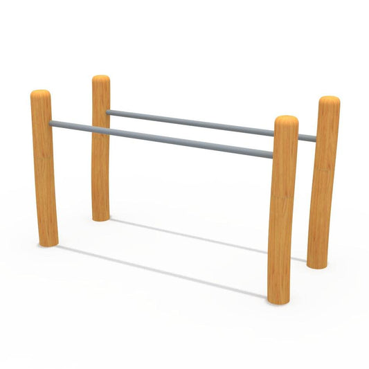 Barras Paralelas Madera - Play Plaza
