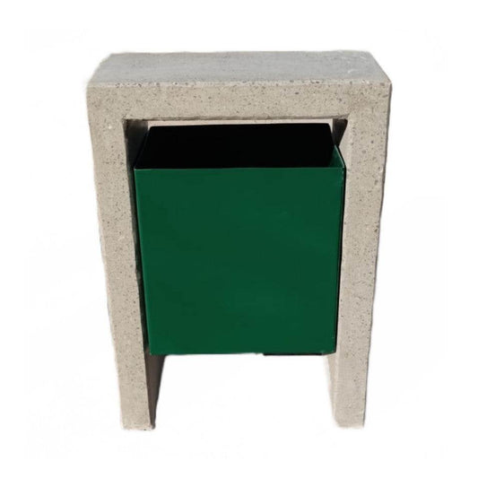 Basurero Hormigón 90 Cm-Basurero Hormigón-HBAU46-Play Plaza