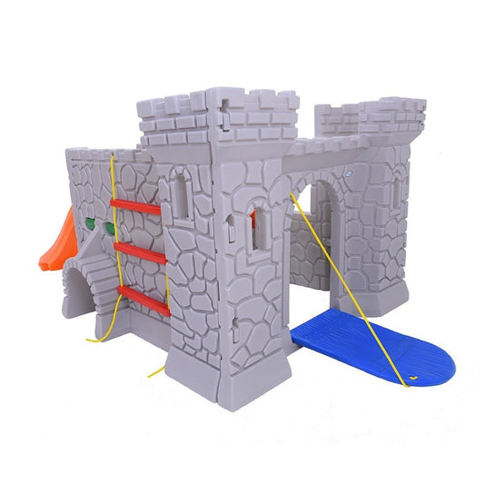 Castillo Medieval-Juegos de Patio,Resbalines y Centros de Juego-Play Plaza