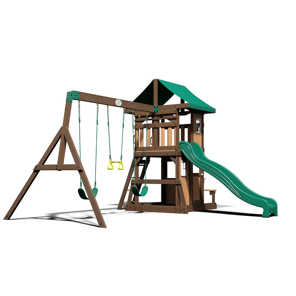 Centro de Juego Lakewood-Columpios de Madera-Columpios-Play Plaza