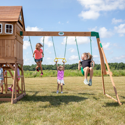 Centro de Juego Montpelier-Columpios de Madera-Columpios-Play Plaza