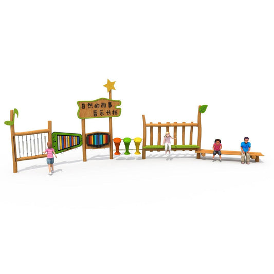 Circuito Interactivo Madera A - Play Plaza