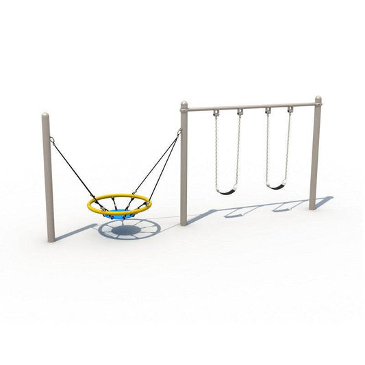 Columpio Circular Combinado - Play Plaza