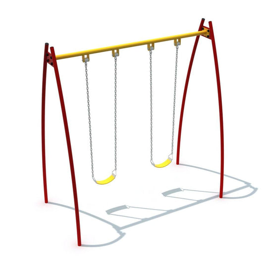 Columpio Doble Arco Pro - Play Plaza