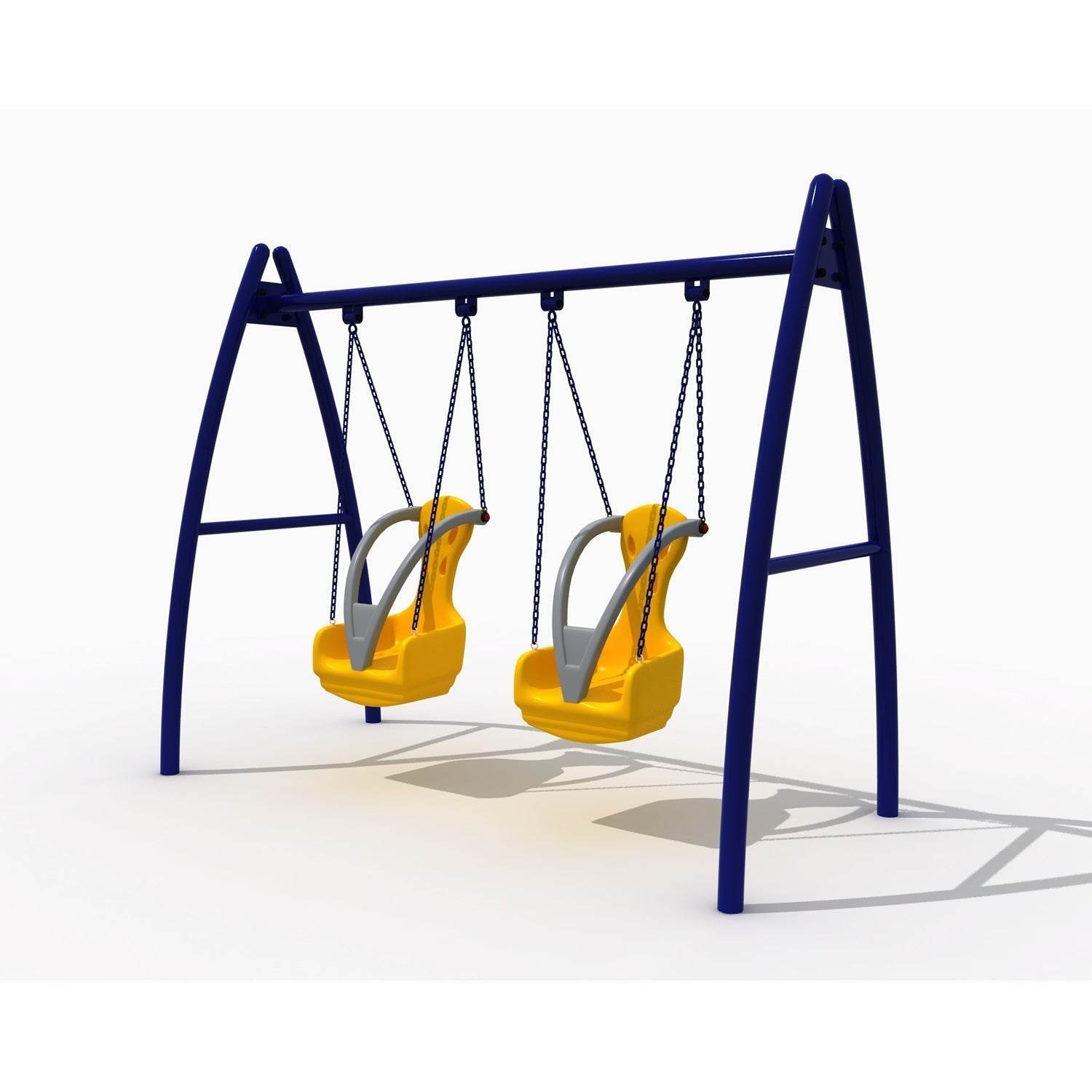 Columpio Inclusivo Doble - Play Plaza