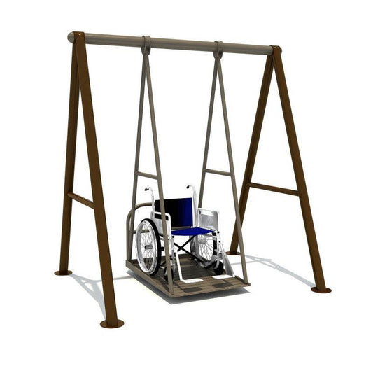 Columpio Inclusivo SillaRuedas - Play Plaza