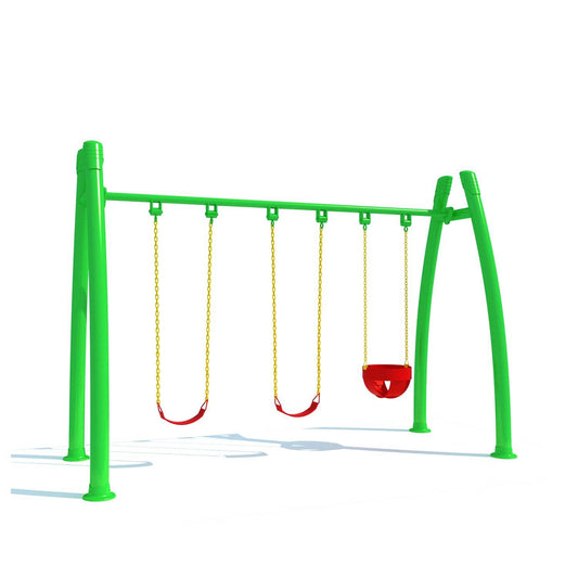 Columpio Triple Arco - Play Plaza