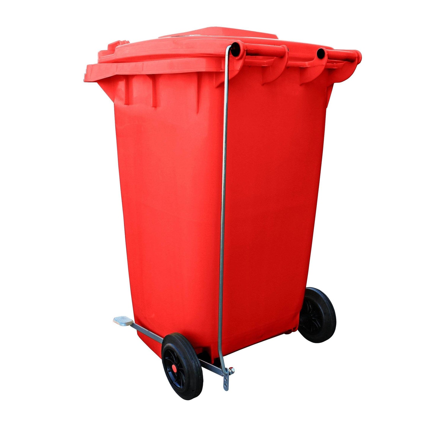 Contenedor con Pedal 120 Lts Rojo-Contenedores con Pedales-Play Plaza