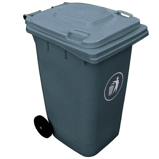 Contenedor de Basura 240 Lts Gris - Play Plaza