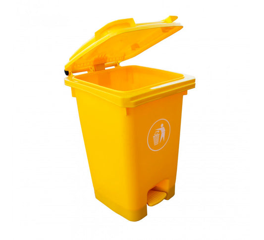 Contenedor de Basura 60 Lts Amarillo-Contenedores De Basura-Play Plaza