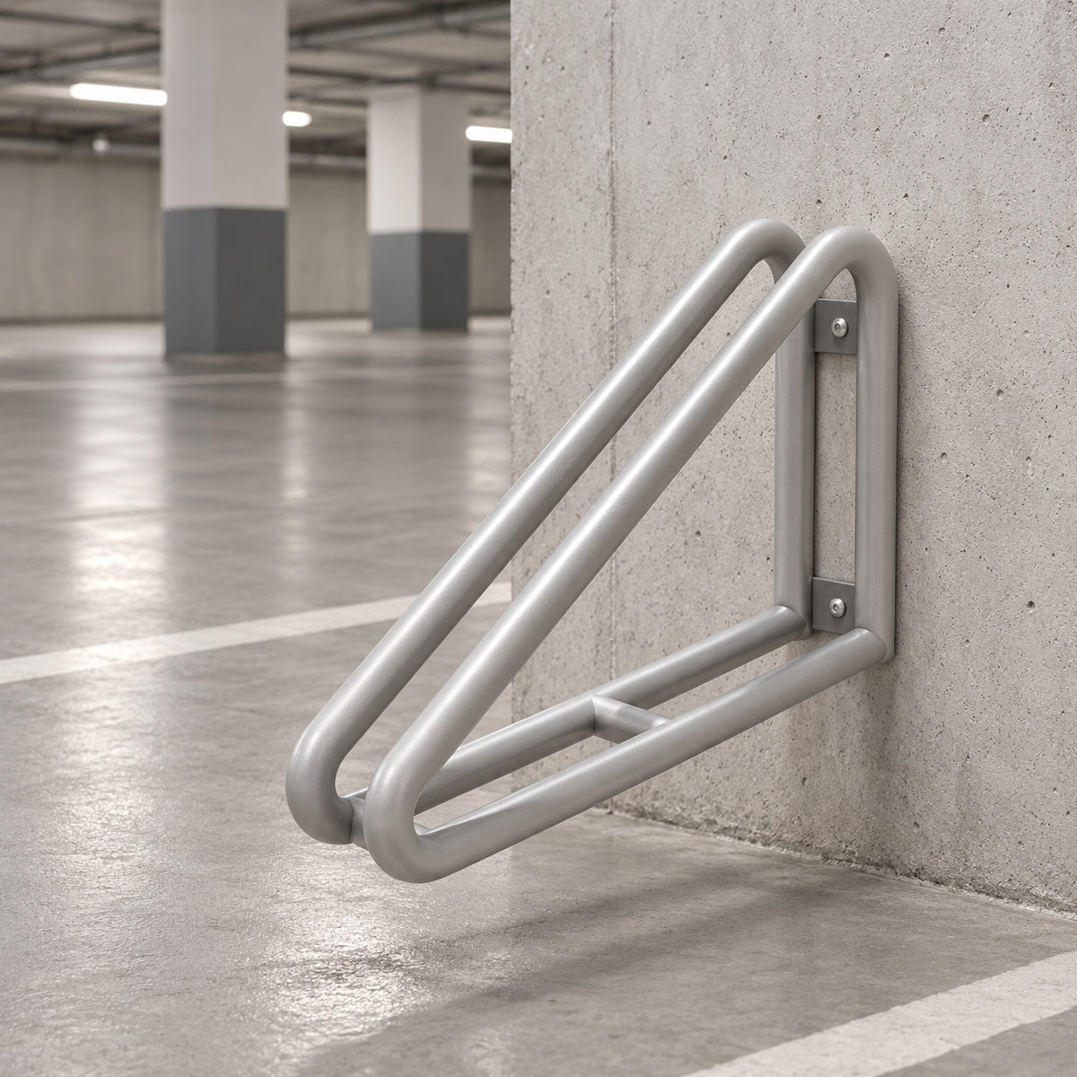Bicicletero Pared